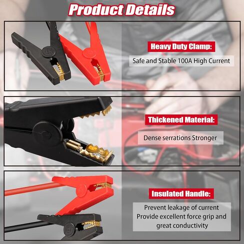 Car Jump Starters Adapter Compatible with Craftsman 20 Volt Batteries with 11AWG Jump kit Cable Up to 3.5L Gas Diesel Engines 12V Portable Jump Car Starter in Saudi Arabia