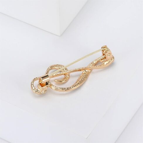 أزياء ملاحظة موسيقى بروش طية صدر السترة للنساء الرجال الأنيقة الموسيقية treble g clef corsage brouches وشاح السترات الثياب بدلة قميص قبعة قبعة بسيطة إكسسوارات رقيقة عيد ميلاد مجوهرات الزفاف المجوهرات in Kuwait