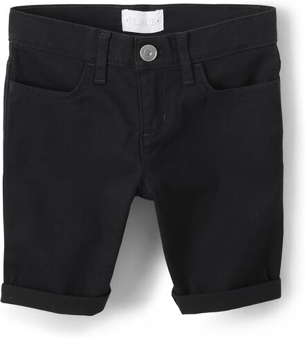 The Children's Place Girls' Denim Skimmer Shorts in Saudi Arabia