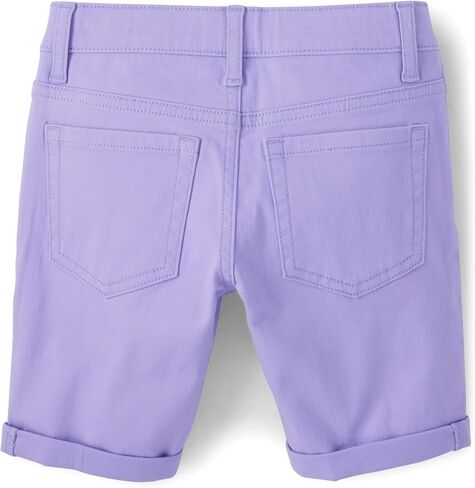 The Children's Place Girls' Denim Skimmer Shorts in Saudi Arabia
