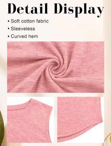 Bliwov المرأة الصيف لطيف تانك القمم متأنق تجريب عادية بلا أكمام للمرأة العصرية 2024 الخروج الملابس in Kuwait