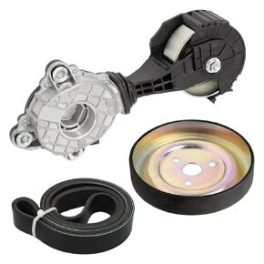 3PCS Drive Belt Tensioner Idler Friction Wheel Engine Water Pump Pulley 1060352 Serpentine Belt for Cooper 07-15 & Paceman 13-16 & Countryman 11-16 1.6L 2.0L 1.5L 11517545958 11287598833