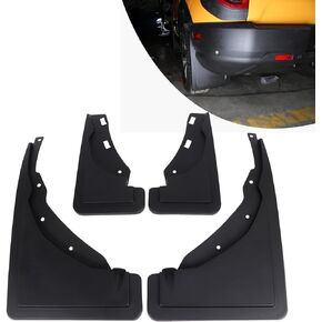 اللوحات الطينية المتوافقة مع فورد برونكو سبورت 2021 2022 2023 ، 4pcs الحرس الأمامي والخلفي Splash Bronco Sports ، لا تناسب Bronco