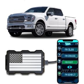 وحدة تحكم استجابة الخانق لفورد F-150 شاحنات 2011-2025 (الثامن/التاسع من الجنرال) FITS: XL ، XLT ، STX ، King Ranch ، Lariat ، Limited ، Platinum ، Harley Davidson ، Raptor (2.7L 3.0L 3.3L) | FT18
