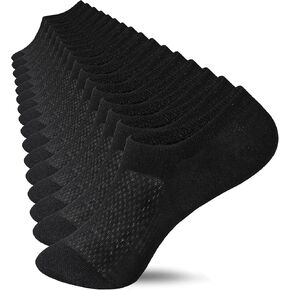 YZKKE No Show Socks Womens Invisible Liner, Non Slip & Low Cut, Casual & Formal Wear, Soft & Stretchable 8Pack