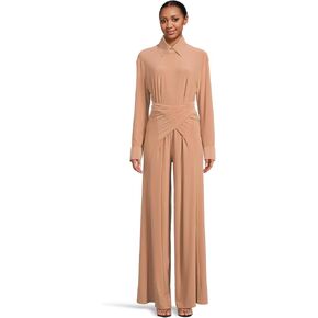 Norma Kamali womens Four Sleeve Nk Shirt Jumpsuit