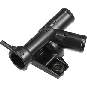 Engine Radiator Filler Neck W/O Cap Replacement for Kia Soul 2.0L L4 2014-2019, No.25329-B2100 Plastic Black 1Pc