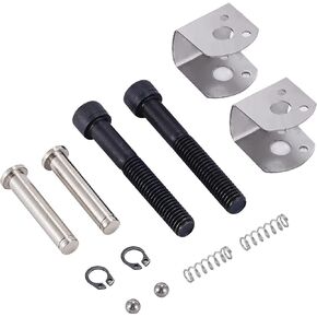 Passenger Footpeg Foot Pegs Support Mount Bolts Pins Screw Hardware Kit Fit Harley Softail Deluxe Fat Boy Heritage Sport Glide Softail Slim Street Bob Breakout Low Rider Models 2018-later'