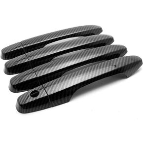 Carbon Fiber Paint Door Side Handle Cover Overlay Designed for 2012-2015 Civic/CRV