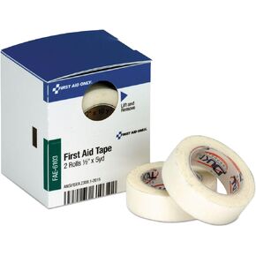 First Aid Only FAE-6103 SmartCompliance Refill Medical Tape for Gauze Pads, 1/2" by 5 Yd (2 Per Box)