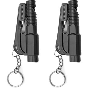 Car Window Breaker Tool, Adventures with Purpose Window Breaker, 3 in 1 Windows Breaker Seatbelt Cutter for Family Safety, Car Window Breakers for Automotive Accidents - 3PCS