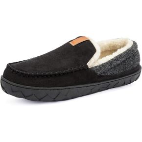 رجالي moccasin slippers memory memory suede suede slippers for men with jueece loying anti anti-kid sole oudoor oud ourd