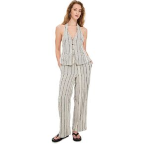 Free People Women's Take Me to Paris Striped Two Piece Set
