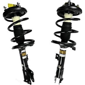 Strut oredy Front Prespons Strut for Mitsubishi Outlander Sport 2011-2018 STRUTS SCRUCH SHOCK SHOSTORBORS 2PC w/Coil Spring Assembly - 13234 13233