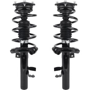 Autoround Front Complete Shock Absorber Compatible with Ford Focus 2012-2013, 172523 172522 Left & Right Struts with Coil Spring Assembly