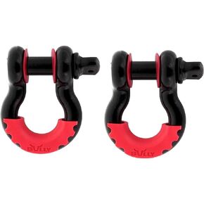 3/4 D Ring Stackles 2 Pack-قيود السحب الثقيلة للشاحنات ، خطاف السحب ، قيود القوس ، قيود الاسترداد ، D-Ring ، قيود للقطر ، سحب منتجات و Winches ، D Shackle Off-Road (2)