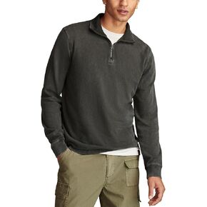 Lucky Brand Men Men's Weekend Slub Half Zip Mock