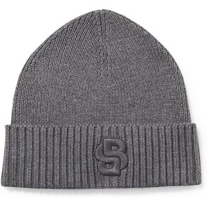 BOSS Men's Double B Logo Knit Hat