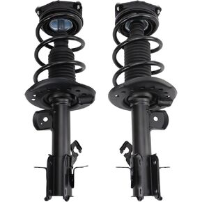 TRQ Front Strut & Spring Assembly Set Compatible with 2011-2022 Nissan LEAF
