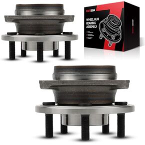 Torchbeam 2PCS Front Wheel Hub Bearings 1999-2006 Wrangler, 1999-2001 Cherokee 5 Lug 513158