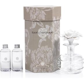 Zodax Apothecary Guild Blush Porcelain Diffuser 2.75" x 2.75" x4.5" Black Fig Vetiver in Saudi Arabia