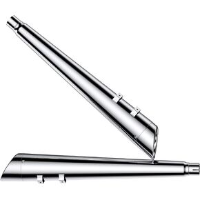Sharkroad 4.4 "Slip on Mufflers for Harley Touring 2009-2016 Chrome MP9510CC