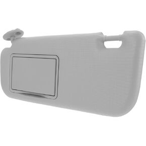 Mobestech Beige Driver Sun Sun Visor مع مرآة استبدال السيارة الداخلية حماية أشعة الشمس مع مرآة الغرور