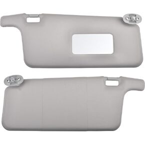 2 Pcs Interior Sun Visor Set Compatible with Hond-a Civic 1996-2001 Replace 83230-S01-A32ZC 83280-S01-A32ZA, Front Left and Right Side