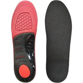 Insoles for Skechers Men's and Women's Shoes Replacement, Footwear Inserts for Arch Support Inserts to Help Reduce Fatigue Cushion Shock Absorbing (S, Men 6.5-8.5/Women 7.5-9.5)