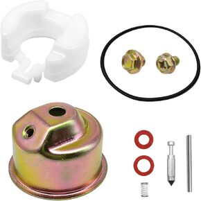 Carburetor Repair Kit Pressure Washer and Small Engines Fit for Hon-da GX120 GX160 GX200 GXV120 GXV140 GXV160 - Includes Needle Bowl Float Gasket Seal Pin Bolts Washers and Sealing Screws