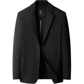 Mens Sport Coats and Blazers Ice Silk Lightweight Business Casual Blazer 2 Buttons Suit Travel Spring Summer Jackets
