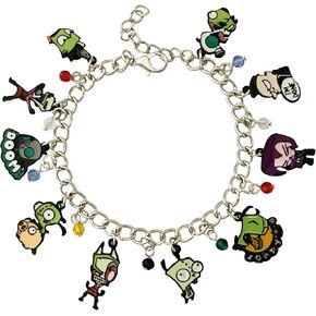 HyeeMiZine Charm invader Bracelet Gifts for Woman Men