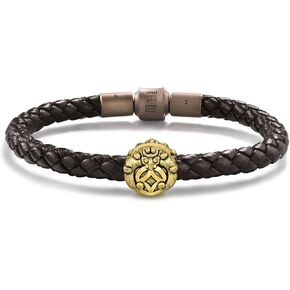 CHOW SANG SANG 999 24K Solid Gold Noir Charm Bat Charm Blessing Bracelet for Men and Women 93839C