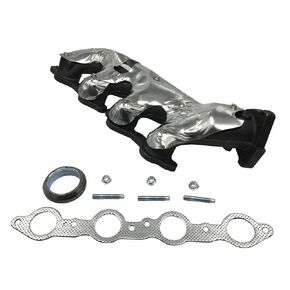 Exhaust Manifold & Gasket Right Passenger Side RH Compatible with 2002-2017 Chevry Avalanche Silverado Express GMC Sierra Savana Yukon XL Cadillac Escalade Hummer Workhorse 674-732 12616286