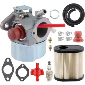 AUTOKAY 640350 640271 640303 Carburetor for Tecumseh 4.5hp 5hp 5.5hp 6.0hp 6.5hp 6.75hp LEV100 LV195EA LV195XA Engine for Toro 20016 20017 20018 Recycler 917.387282 917.388040 143.013802 Lawn Mower