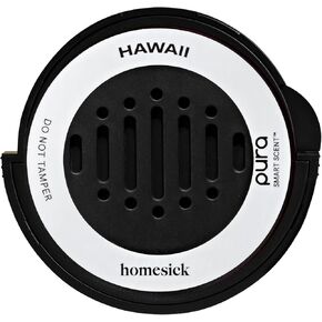 Pura and Homesick - Car Scent Refill for Pura Car Diffusers - Premium Fragrance for Smart Diffuser - Long Lasting, up to 30 Days of Scent - Road Trip
