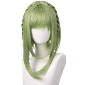 Black Short Hanako-kun Cosplay Wig & 1 Hair Net Cap, for Anime After School: The Darker Side of the School Theme Costume Party; 33BK