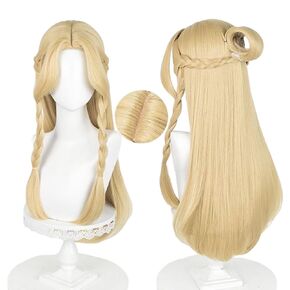Marcille Marcelle Donato Cosplay Wig 70cm Long Blonde Groleplay Costum