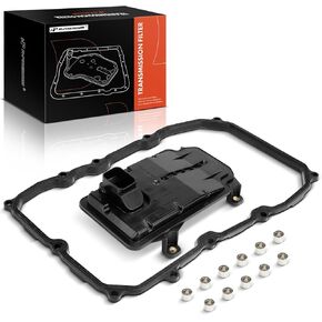 A-Premium Automatic Transmission Fluid Filter with Pan Gasket, Compatible with Audi Q7 2011-2015 & Porsche Cayenne 2011-2017, Panamera 2012-2016 & Volkswagen Touareg 2011-2017