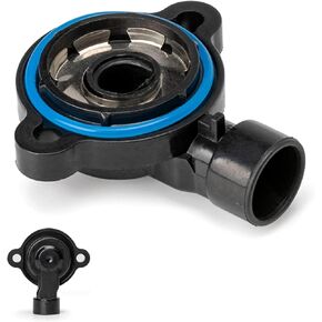 Throttle Position Sensor, Responsive High Temperature Resistant Sensor, 3 Pin Plug and Play Accessory Modified Replacement 17106809 17113578 17113625, Compatible with Chevrolet (Black)