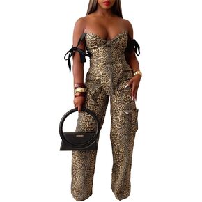 Sexy 2 Piece Sets For Women Going Out Sleeveless Croset Top And Wide Leg Pants Set Party Birthday Outfits