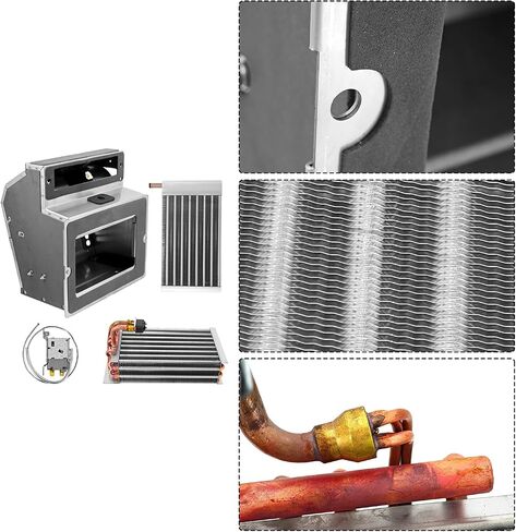 F31-1036-1 F31-10361 صندوق سخان من الفولاذ المقاوم للصدأ مجموعة صندوق HVAC يتضمن جميع الأجزاء لـ Kenworth T600/T800/W900/W900B/W900L استبدال # F31-1036-1، F31-10361، F31-1064-11112 in Kuwait