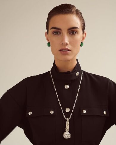 Emerald Green Earrings - Gold & Emerald Button Earrings for Trendy Women's Gifts in Saudi Arabia