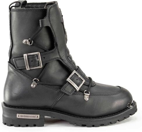 Milwaukee Leather Mens Motorcycle Boots, Black, 12 US in Kuwait