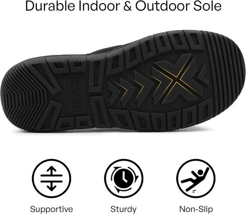 Mixin Mens Slippers Indoor Outdoor Comfy Slip on Memory Foam House Shoes in Kuwait