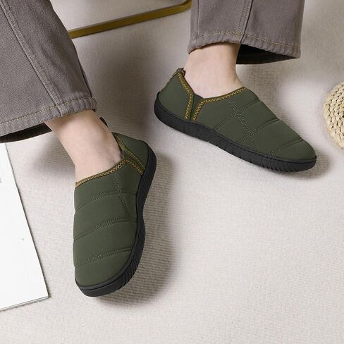 MIXIN Mens Slippers Indoor Outdoor Comfy Slip On Memory Foam House Shoes in Kuwait