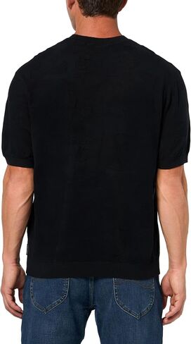 Armani Exchange Men's Ss Camo Jacquard Pullover in Saudi Arabia