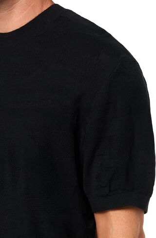 Armani Exchange Men's Ss Camo Jacquard Pullover in Saudi Arabia
