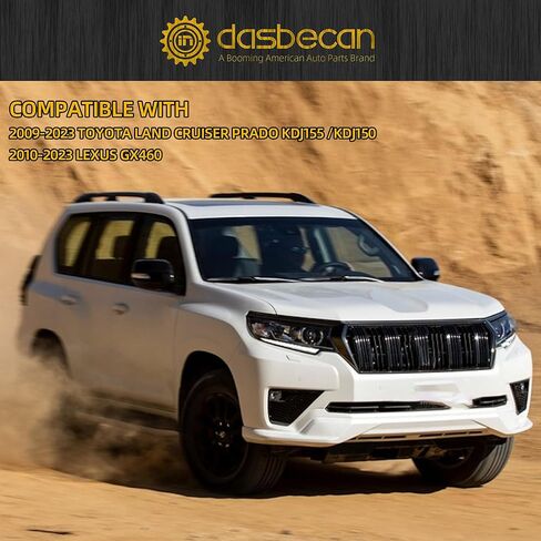 Dasbecan Beige Left Driver Side Sun Visor Compatible with 2010-2023 Lexus GX460 2009-2023 Toyota Land Cruiser Prado KDJ155 /KDJ150 Replace# 74320-0G030-A0 in Saudi Arabia