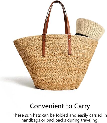 Dreshow Women Straw Sun Hat Short Brim Panama Travel Fedora Beach Cap Roll Up Summer Hat للنساء UPF 50+ in Saudi Arabia